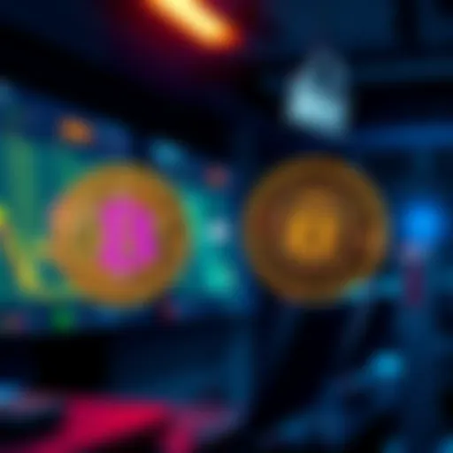 A graphic showing Bitcoin being exchanged for USDT with a lock symbol for privacy, representing instant transactions without KYC.