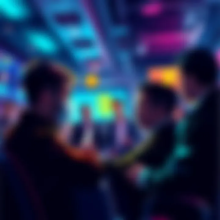 People engaged in a lively discussion about Bitcoin on a forum, sharing new perspectives and ideas.