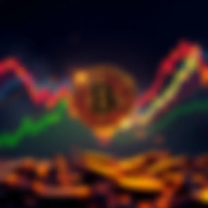 Bitcoin's four-year cycle graphic A visual representation of Bitcoin's four-year market cycle showing trends and predictions for 2026