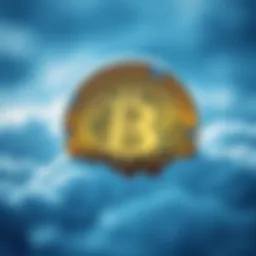 A Bitcoin coin partially covered in frost, symbolizing the struggles of the crypto market amidst winter conditions.