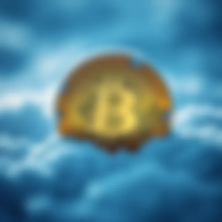 A Bitcoin coin partially covered in frost, symbolizing the struggles of the crypto market amidst winter conditions.