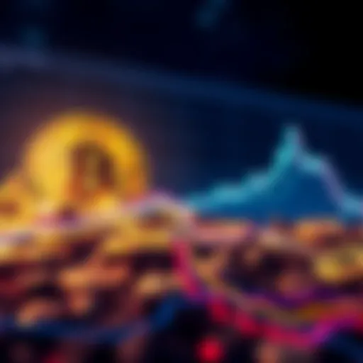 Graph showing the shift of investments from Bitcoin to gold through ETF flows.