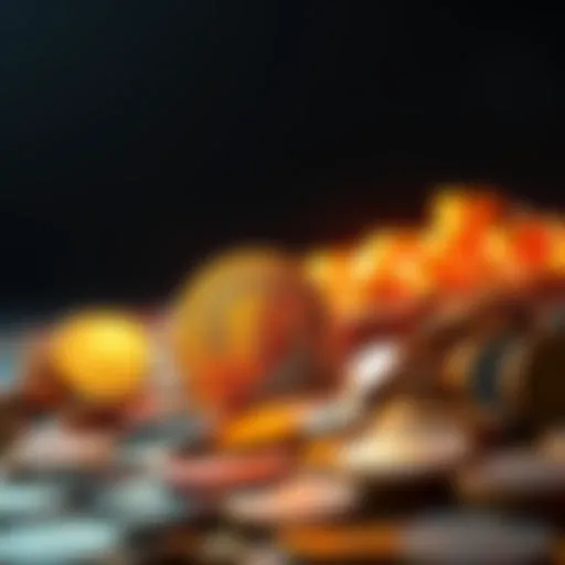 A visual representation of Bitcoin's rise in value from 2010 to 2026, showing a small coin transforming into a large coin pile representing wealth.