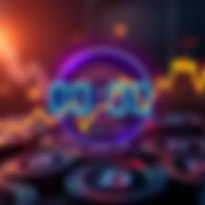 A countdown graphic showing Bitcoin's halving event with a rising graph in the background