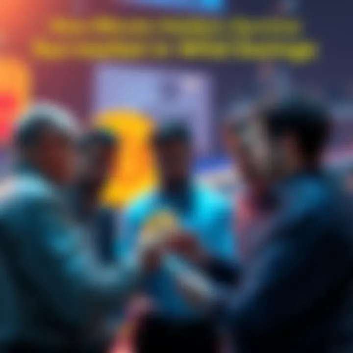 A group of Bitcoin holders shares experiences and strategies during a market downturn, showing resilience and determination.