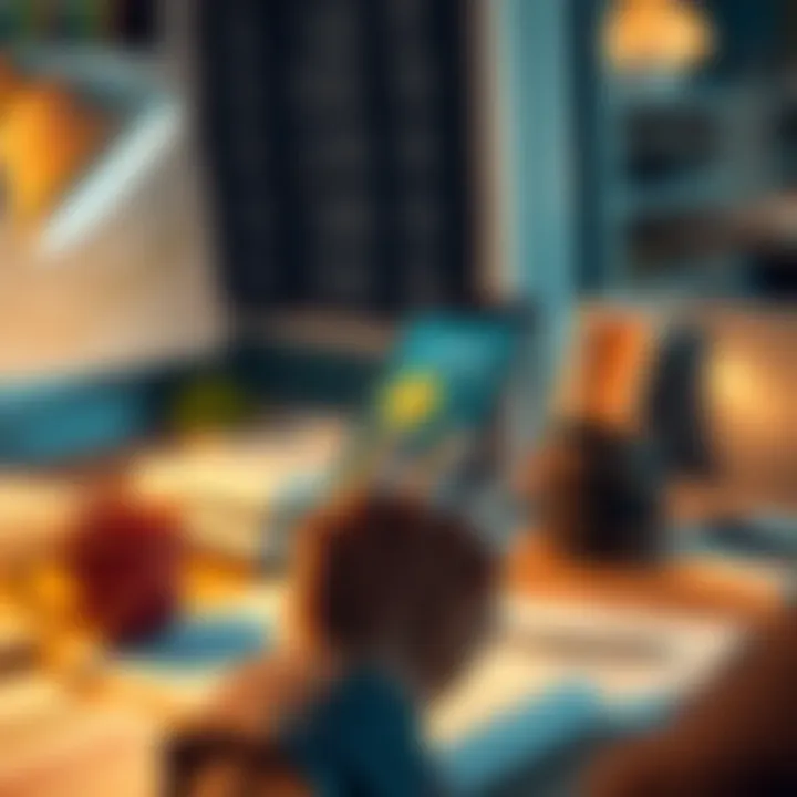 A person holding a smartphone displaying Bitcoin prices while contemplating financial decisions at a desk with financial documents and a coffee cup.