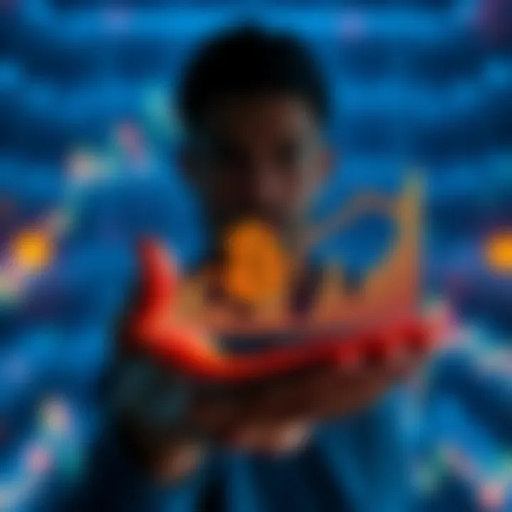 Person holding a chart showing Bitcoin price fluctuations with an upward trend, reflecting a strong holding strategy despite volatility.