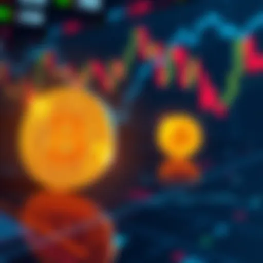 A graphic showing Bitcoin symbols with arrows indicating liquidity removal and profit projections, highlighting market impact.