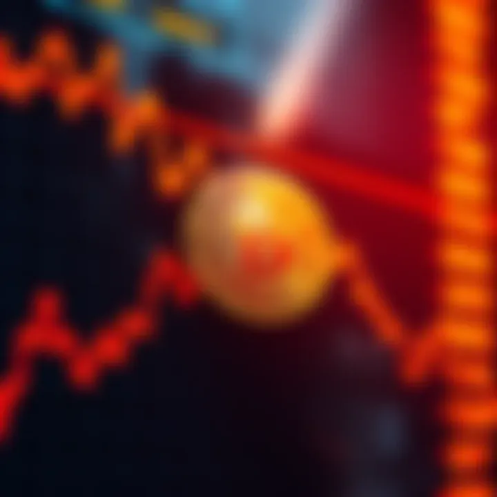 Bitcoin Market Trends A graph showing current Bitcoin price trends and market movement