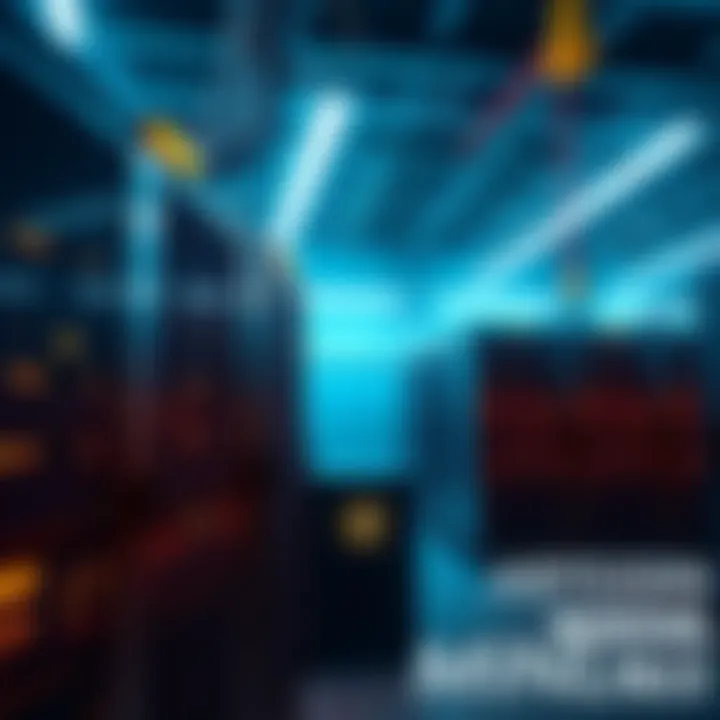 Bitcoin mining machines hosted at Simple Mining facility in Cedar Falls, Iowa