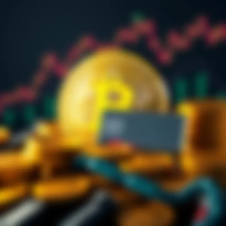 A graphic showing a Bitcoin symbol alongside MSTR preferred shares, depicting the financial growth of Bitcoin treasury companies.