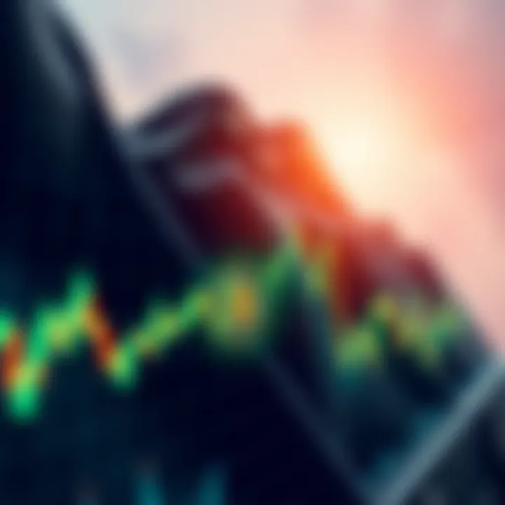 A Bitcoin price chart showing a bounce pattern after a decline, illustrating the concept of a Dead Cat Bounce in market cycles.