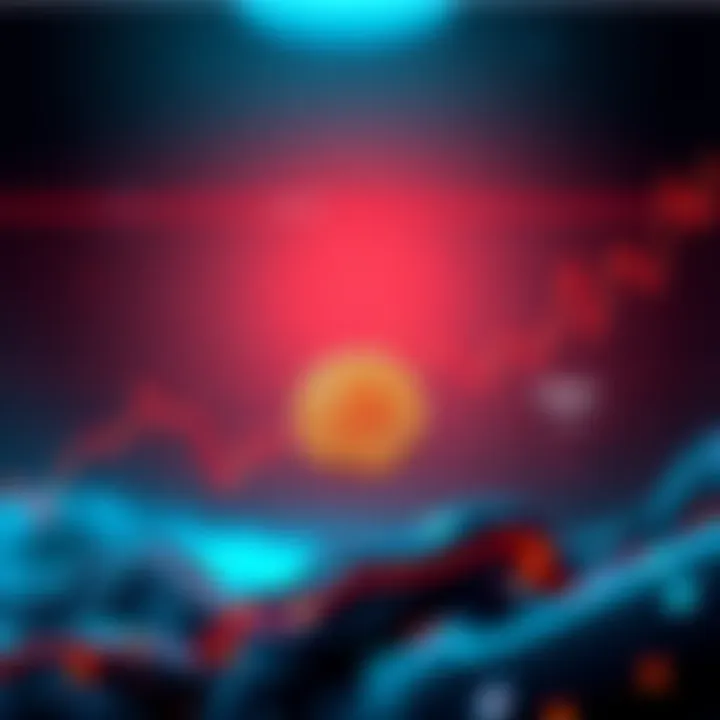 A line graph showing Bitcoin price fluctuations, with key levels at 94K and 48K marked clearly.