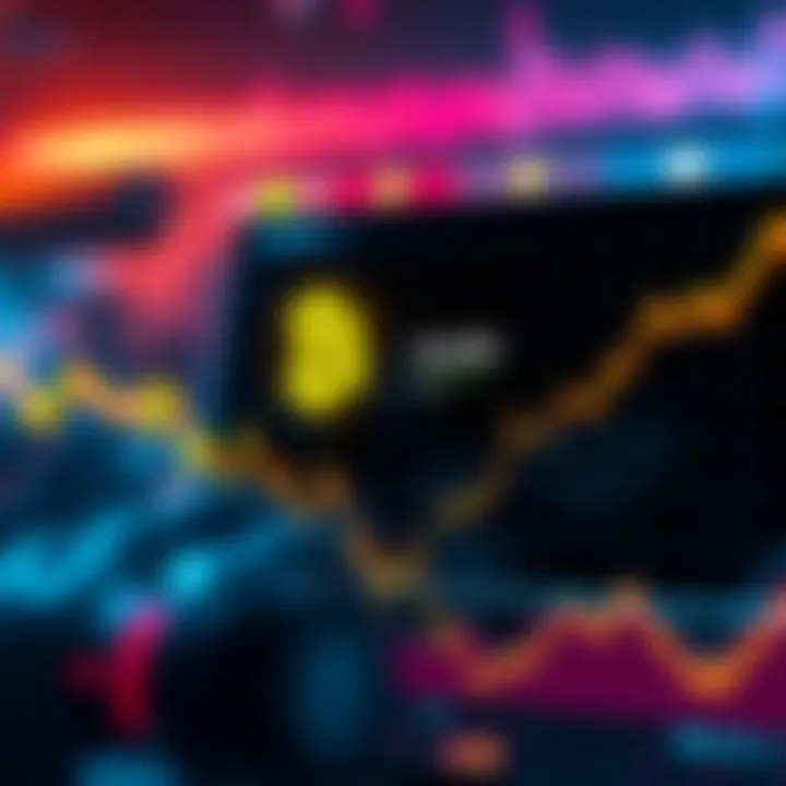 A line graph showing Bitcoin's price rise from $80,000 to $90,000 with upward trends and market indicators.