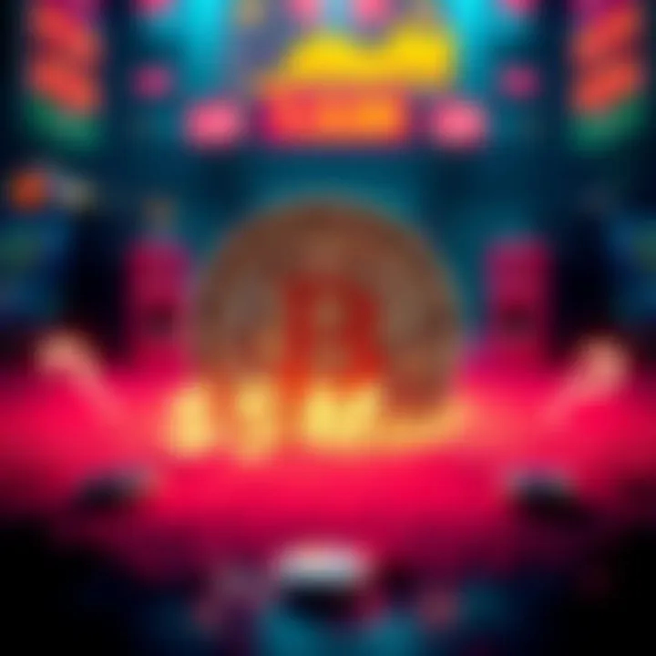 A graphic showing Bitcoin symbol with question marks around it, illustrating skepticism about reaching $5 million