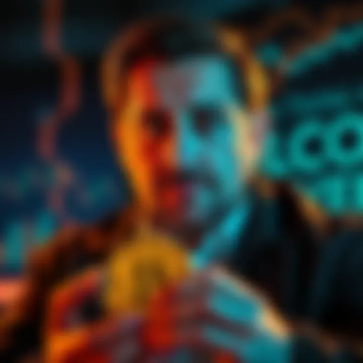 Michael Saylor looks concerned as Bitcoin's value falls, impacting his investments.