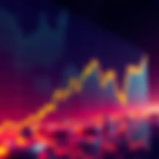 Graph showing Bitcoin price falling below $60,000 with a downward trend line