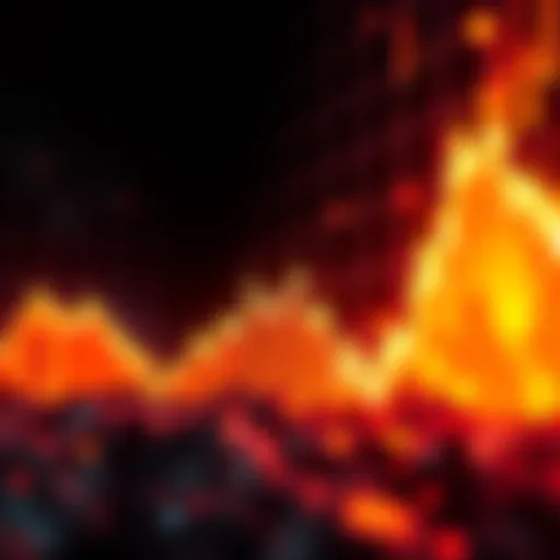 A graph showing Bitcoin's sharp decline over the past eight months, reflecting a significant loss of value.