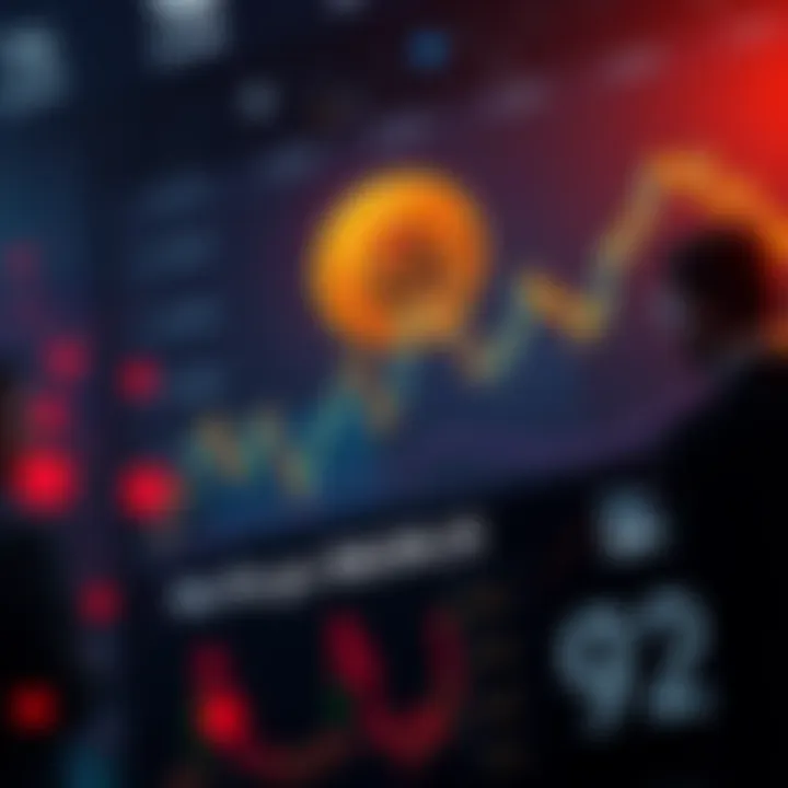 Bitcoin price drop Graph showing Bitcoin price falling below $80,000 with traders discussing trends.