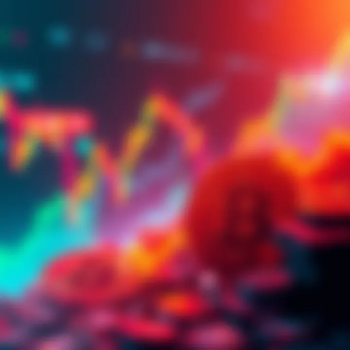 A graph showing Bitcoin's price decline below $70k with RSI at 30 and signs of panic selling.