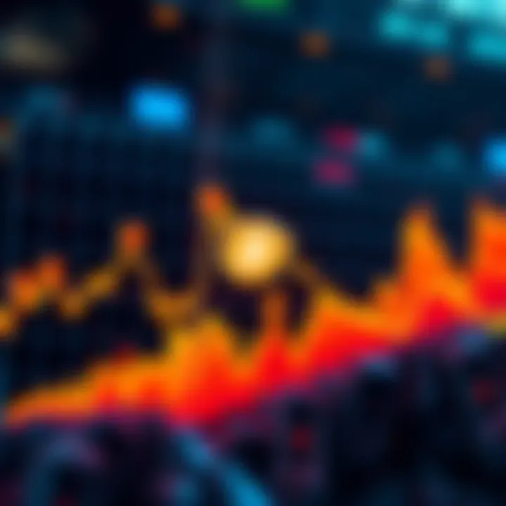 A chart showing Bitcoin's significant price drop this November, with a downward trend line and red markers indicating losses.