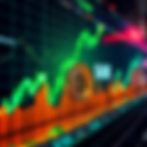 A graphic showing Bitcoin's price rising sharply on a chart, highlighting a $4,000 increase with green arrows and upbeat market indicators.