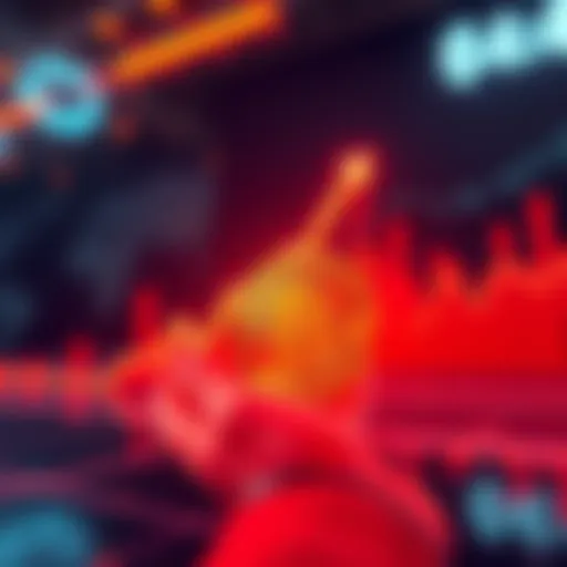 Graph showing Bitcoin's price rise from $59,000 to $64,000 with an upward trend line