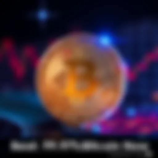 A shiny Bitcoin coin with a globe in the background, symbolizing global ownership and financial opportunity.