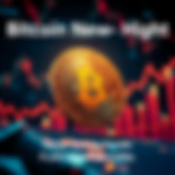 A chart shows Bitcoin's price hitting 65K with upward trends, symbolizing excitement in the market.