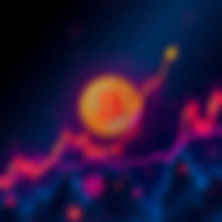 A graphic showing Bitcoin's price chart with an upward trend, illustrating a potential 21% recovery in a week.