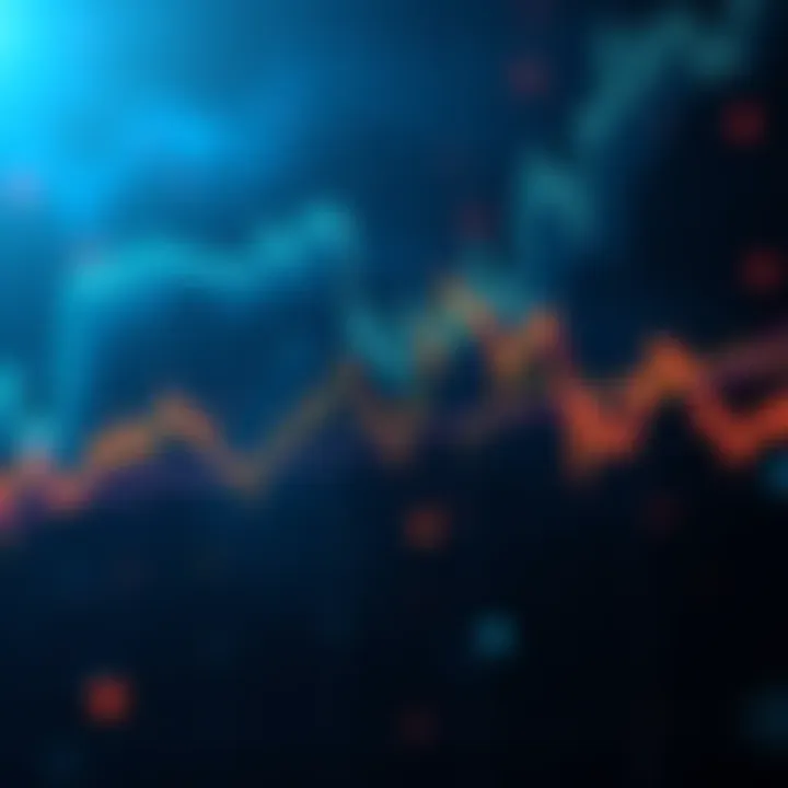 A line graph depicting Bitcoin's price movements, highlighting a recent drop but showing long-term upward trends.