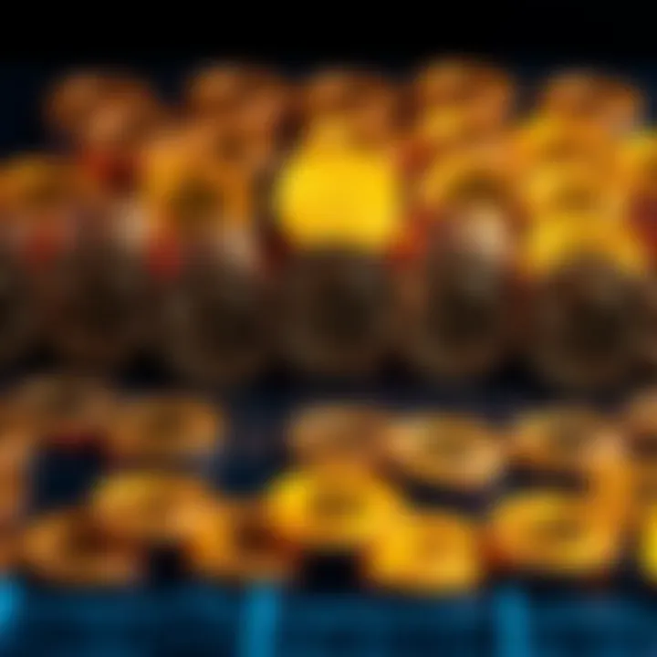 A graphic showing 32 Bitcoin coins with question marks around them, representing price manipulation concerns in the cryptocurrency market.