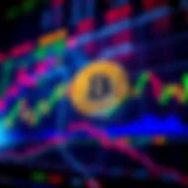 Bitcoin price impact during stock market correction with graphs and charts