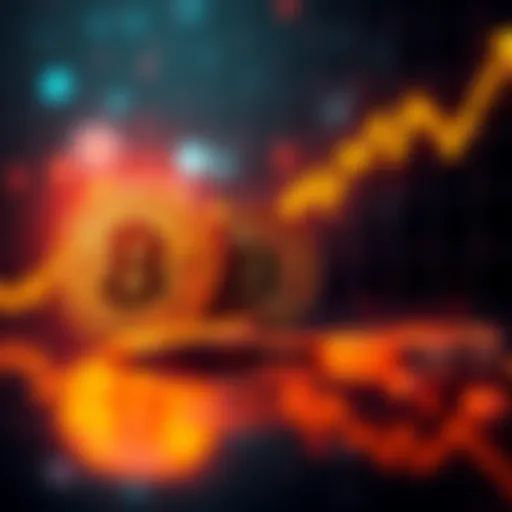 Bitcoin chart showing a sharp increase to $77,000 after Hormuz trade route reopening