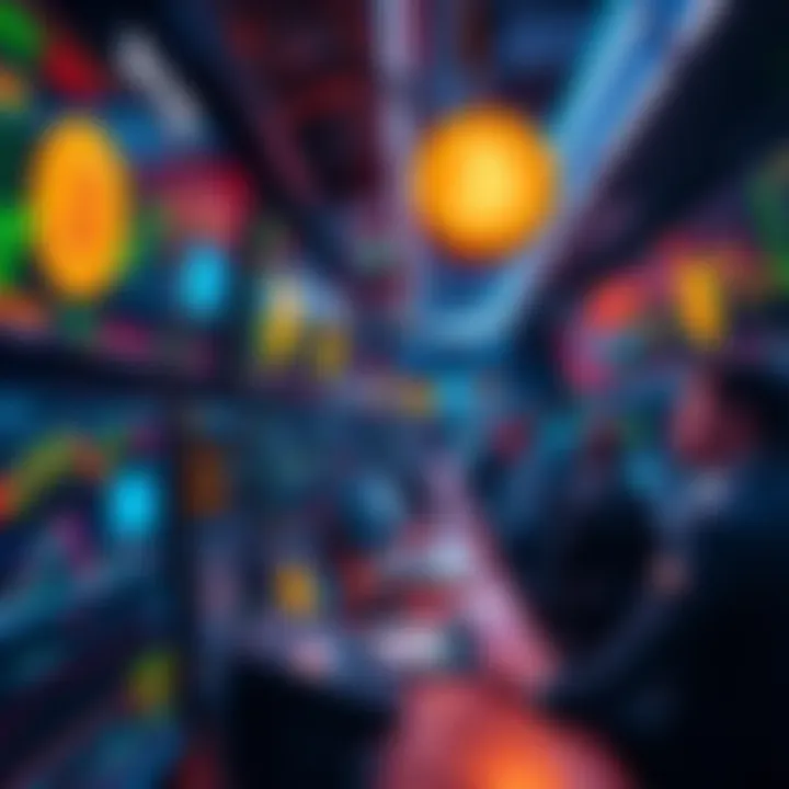 Traders monitor Bitcoin prices on multiple screens, showing fluctuating graphs and trading activity around the $85,000 mark.
