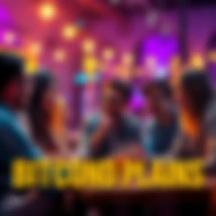 A group of friends engaging in fun activities related to Bitcoin over the weekend, discussing strategies and sharing insights.