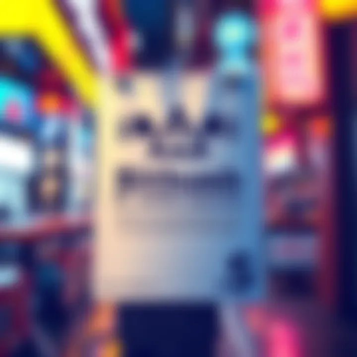 A notice representing Bithumb's six-month suspension due to anti-money laundering issues, featuring a warning symbol and currency symbols.