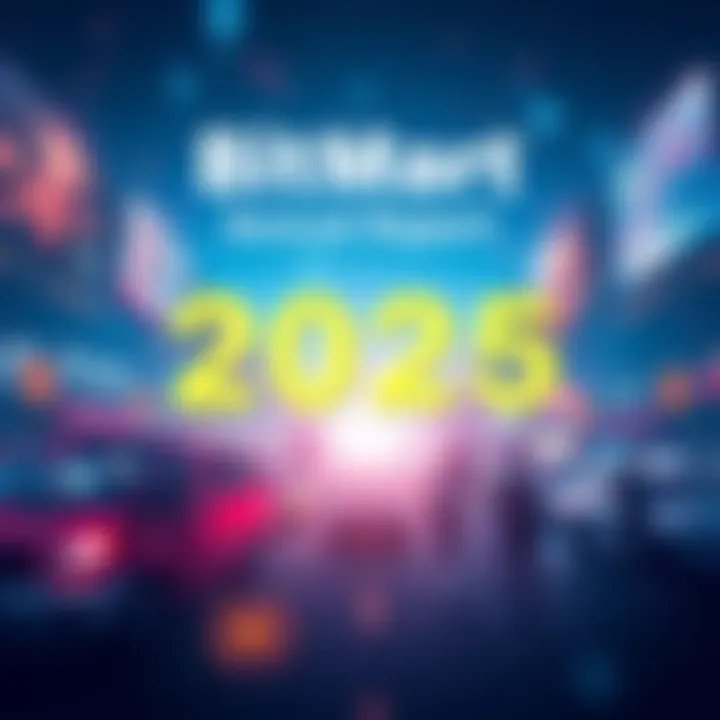 BitMart 2025 Annual Report Cover Cover of BitMart's 2025 Annual Report showing key highlights and rewards