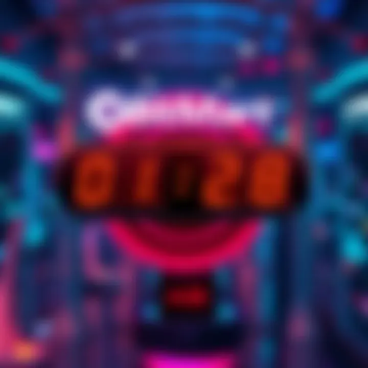 A graphic showing BitMart logo with a countdown timer for America is Back (AIB) trading launch