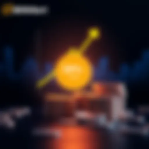 A visual representation of stablecoin investment options with BitMart BMRUSD, featuring a graphic showing a rising yield percentage and stacks of coins, highlighting the benefits of guaranteed principal and zero fees.