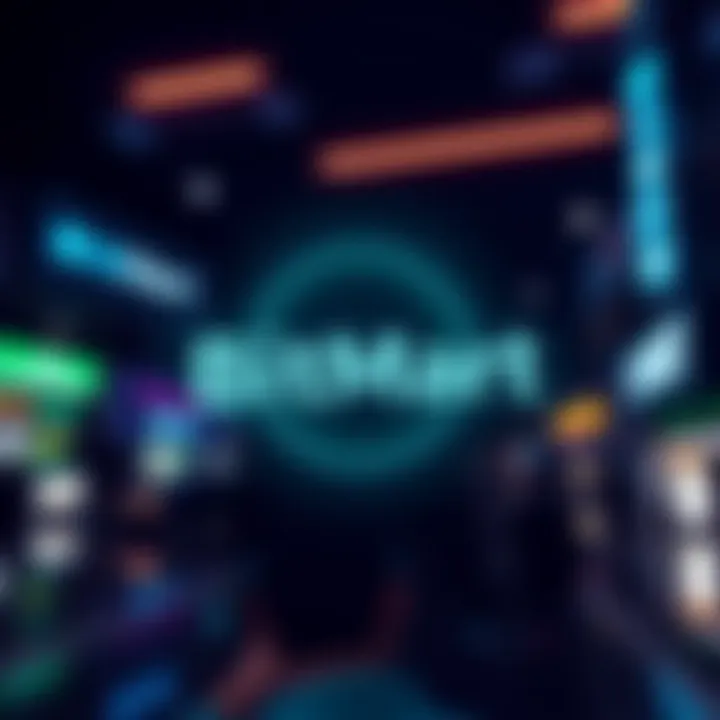 Graphic showing the BitMart logo with BNBHOLDER announcement for listing date and deposit details