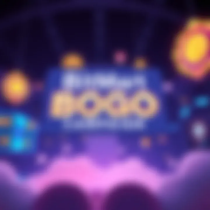 A graphic showcasing the BitMart US Buy One, Get One campaign with rewards symbols for new and existing users.