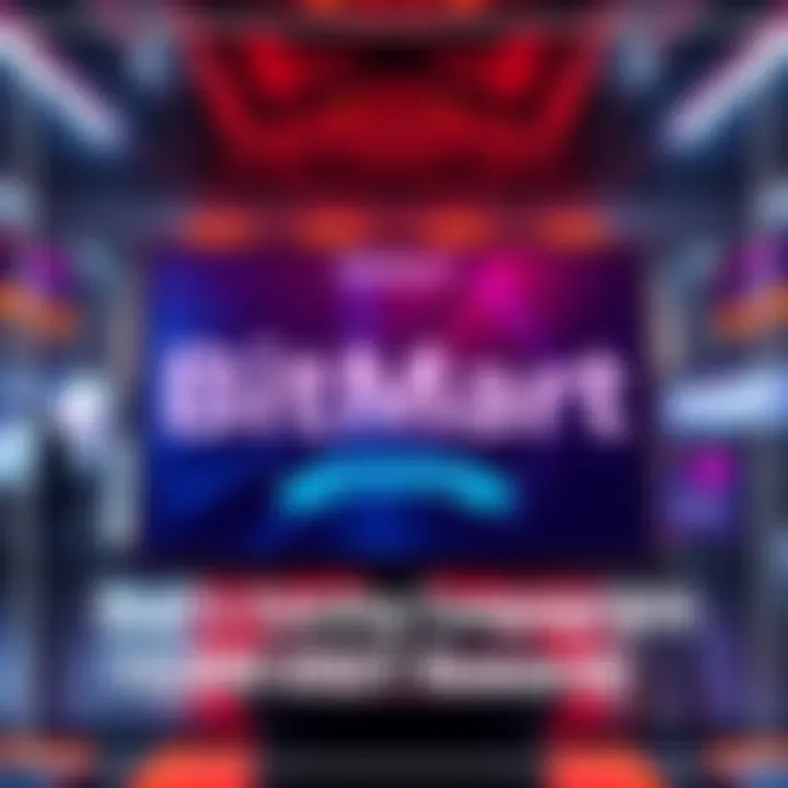 Graphic showing BitMart's Start & Earn Campaign with a colorful background and USDT rewards logo