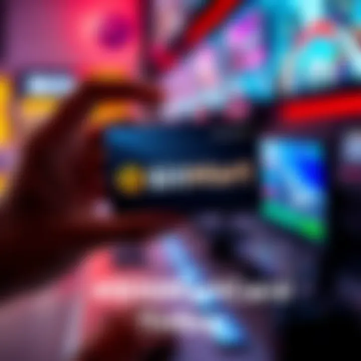 A close-up of a hand holding the #BitMartCard, showcasing its sleek design and logo.