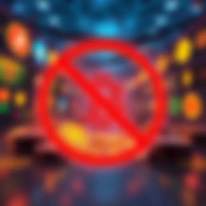 Graphic showing delisting of 30 digital assets with crypto symbols and a cancellation sign
