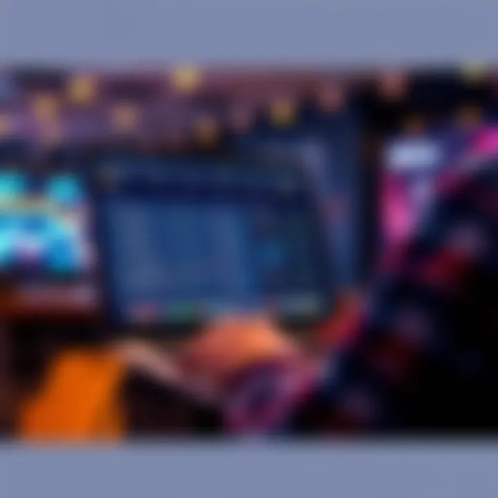 A person using a laptop to explore BitMart's user-friendly prediction market interface with various trading options displayed on the screen.