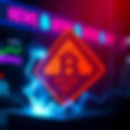 A digital representation of BitPay's new KYC policy impacting Bitcoin transactions, featuring a warning sign and Bitcoin symbol.