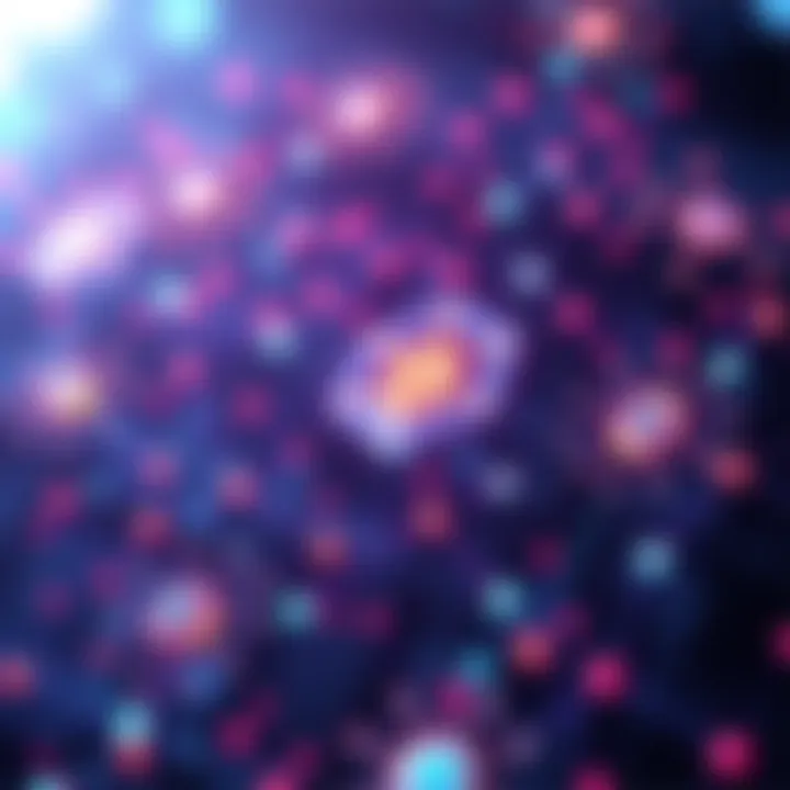 Bittensor Decentralized AI Marketplace A visual representation of a decentralized AI marketplace with interconnected nodes and digital data flow, symbolizing Bittensor's innovation in artificial intelligence.