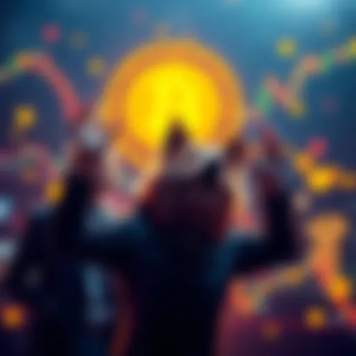 Institutional investors show excitement over Bitwise Spot DOGE ETF launch with charts and cryptocurrency symbols in the background