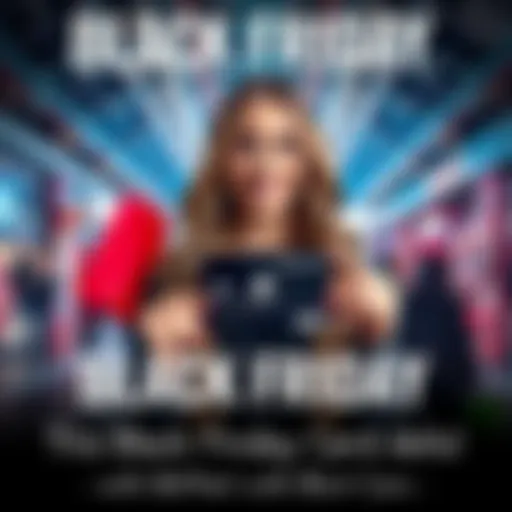 Elena presenting the benefits of the BitMart Card for Black Friday shopping